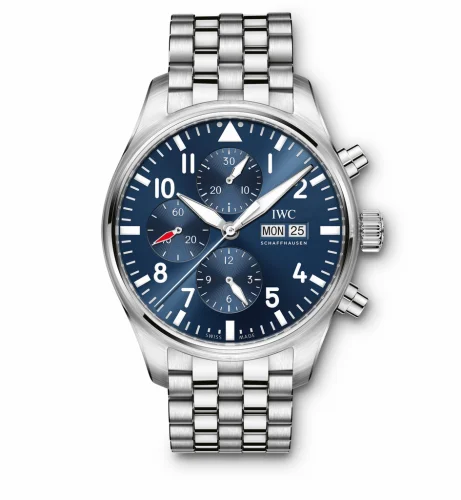 IWC Pilot's Watch Chronograph Stainless Steel / Le Petit Prince / Bracelet IW3777-17 (IW377717)